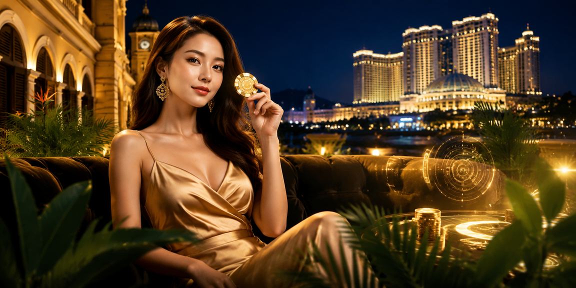 Suasana perayaan Genting Highlands dengan bonus sampul merah untuk Baccarat